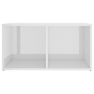 TV-Schrank Weiß Hochglanz, 72 cm