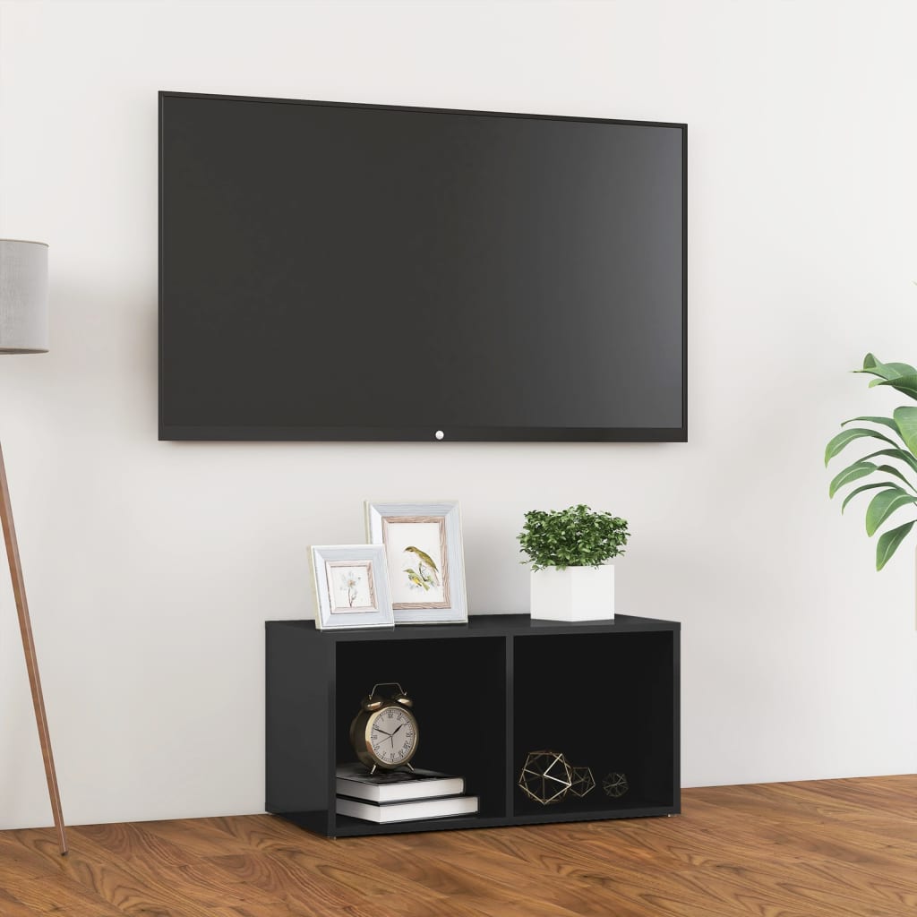 Hochglanz TV-Schrank Grau 72cm