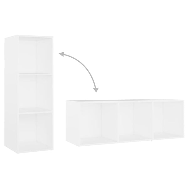 Weißer TV-Schrank 107 cm