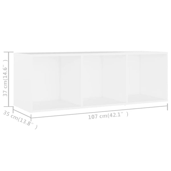 Weißer TV-Schrank 107 cm