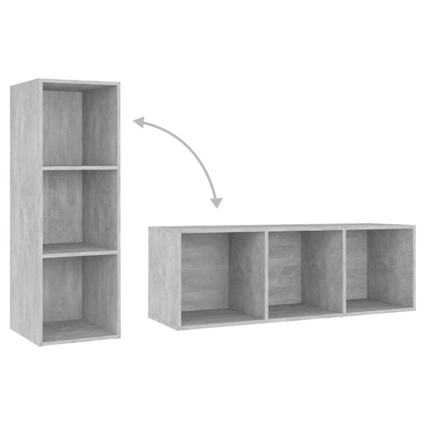 TV-Schrank Betongrau 107 cm