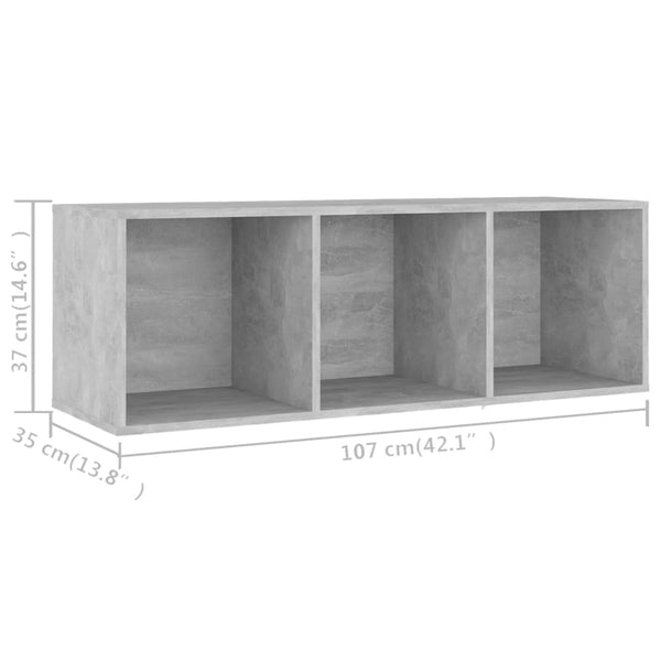 TV-Schrank Betongrau 107 cm