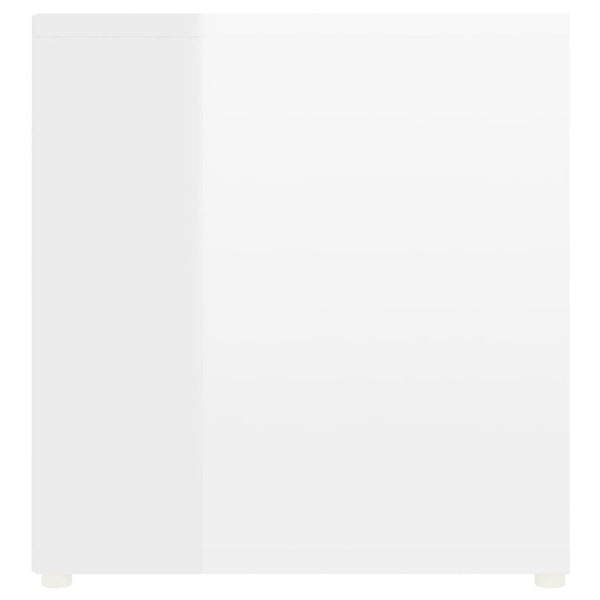 TV-Schrank Weiß Hochglanz 107 cm