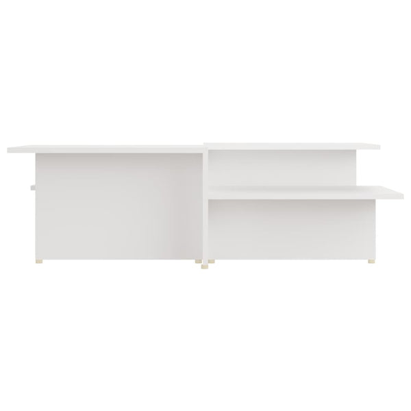 Weiße Couchtische 2er-Set