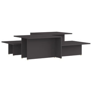Graue Couchtische, 2er Set