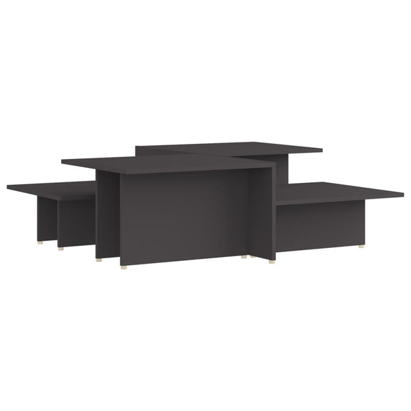 Graue Couchtische, 2er Set