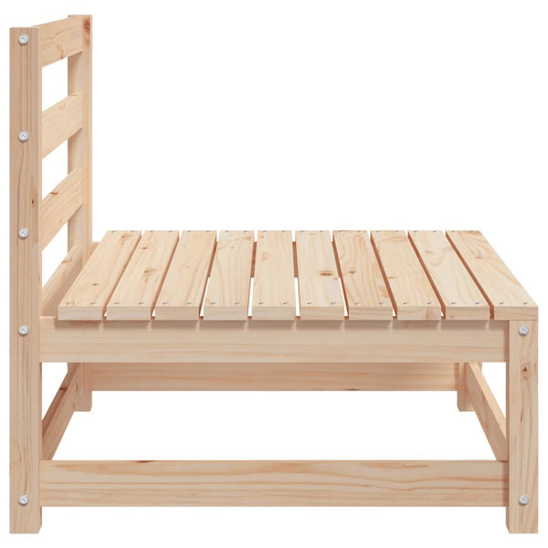Garten Mittelsofa Kiefer Massivholz