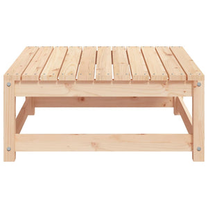 Gartenhocker Kiefer Massivholz 70x70 cm