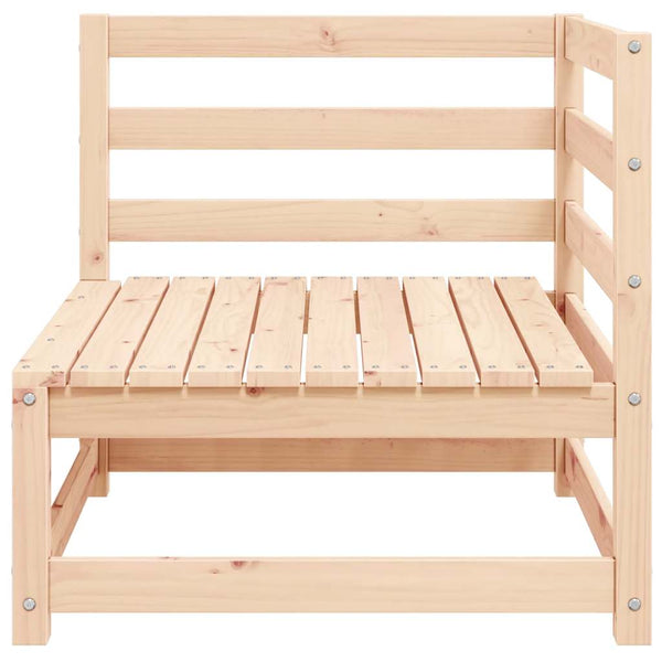 vidaXL Garden Corner Sofas 2 pcs Solid Pine Wood