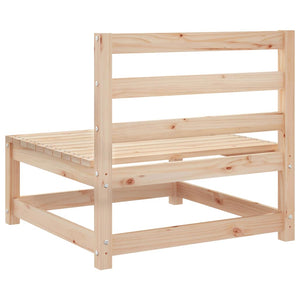 vidaXL Garden Center Sofas 2 pcs Solid Pine Wood