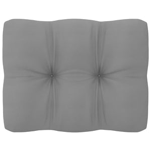 Garten Ecksofa Kiefer Massivholz Grau