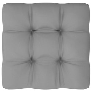 Garten Ecksofa Kiefer Massivholz Grau