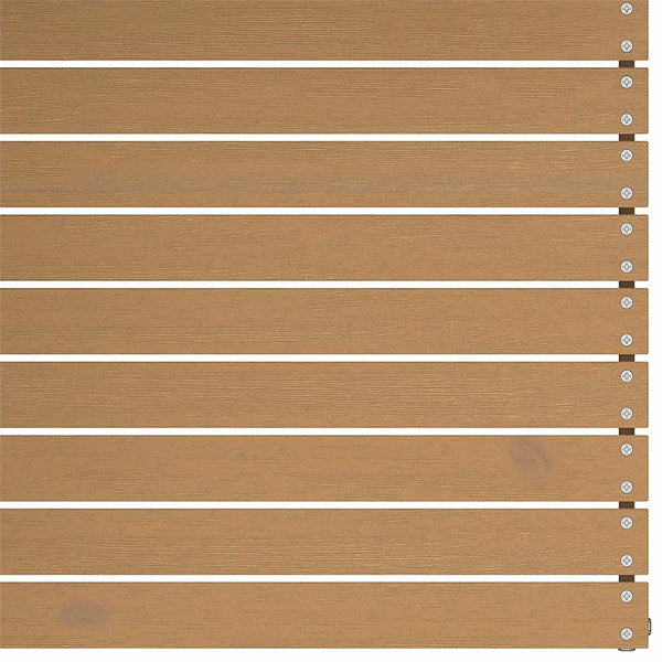 Garten Ecksofa Kiefer Massivholz Creme Kissen