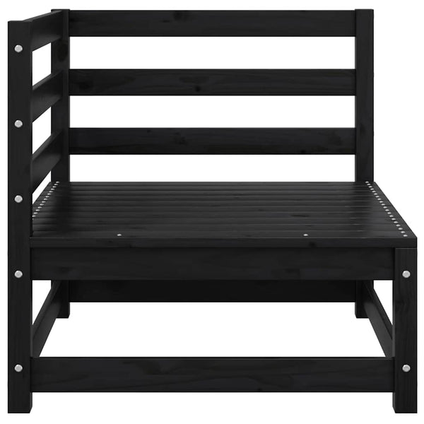 Garten Ecksofa Kiefer Massivholz mit Kissen