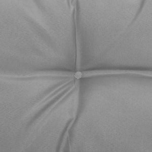 Garten Mittelsofa Kiefer Massivholz Grau