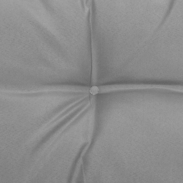 Garten Mittelsofa Kiefer Massivholz Grau
