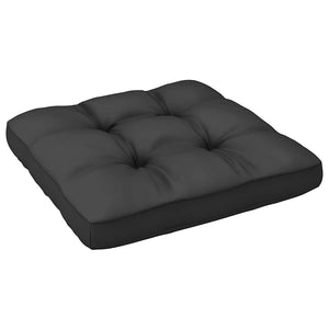 Garten Mittelsofa Kiefer Massivholz mit Kissen