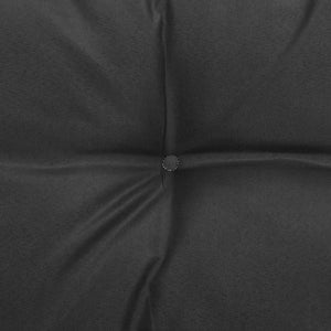 2-Sitzer Gartensofa Grau Kiefer Massivholz mit Kissen