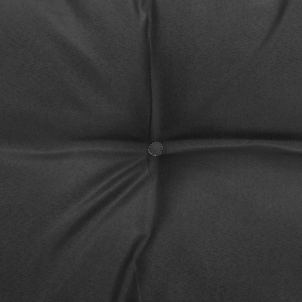 2-Sitzer Gartensofa Grau Kiefer Massivholz mit Kissen