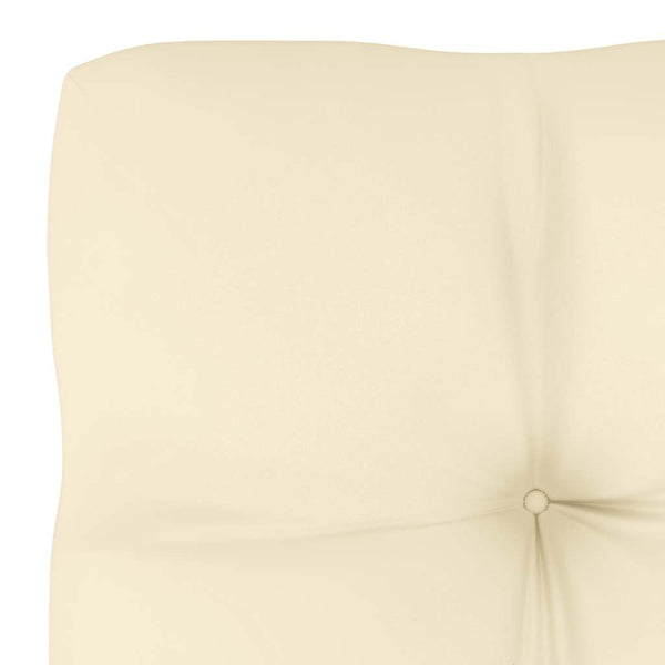 2-Sitzer Gartensofa Honigbraun mit Kissen
