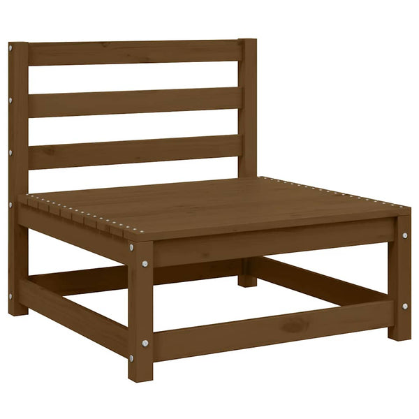 Garten Mittelsofas mit Kissen, 2er-Set