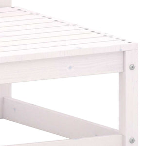 Garten-Fußhocker mit Kissen, 2er Set