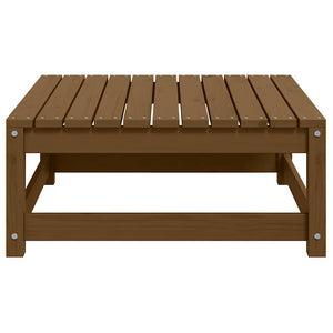 Garten-Fußhocker 2er Set mit Kissen