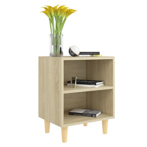 Nachttische 2er Set Sonoma Eiche 40x30x50cm