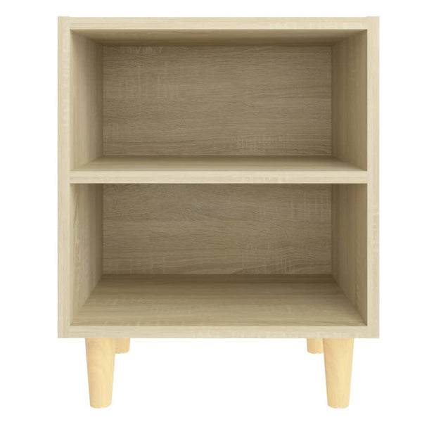 Nachttische 2er Set Sonoma Eiche 40x30x50cm