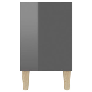 Hochglanz TV-Schrank Grau 103,5 cm