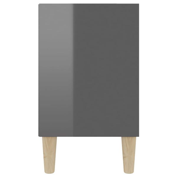 Hochglanz TV-Schrank Grau 103,5 cm