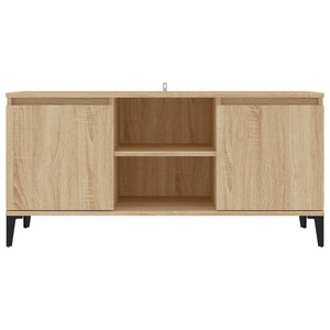 TV-Schrank Sonoma Eiche mit Metallbeinen