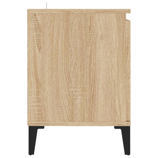 TV-Schrank Sonoma Eiche mit Metallbeinen