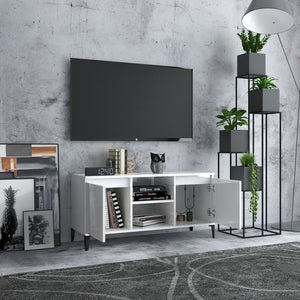 Hochglanz TV-Schrank Weiß 103,5 cm