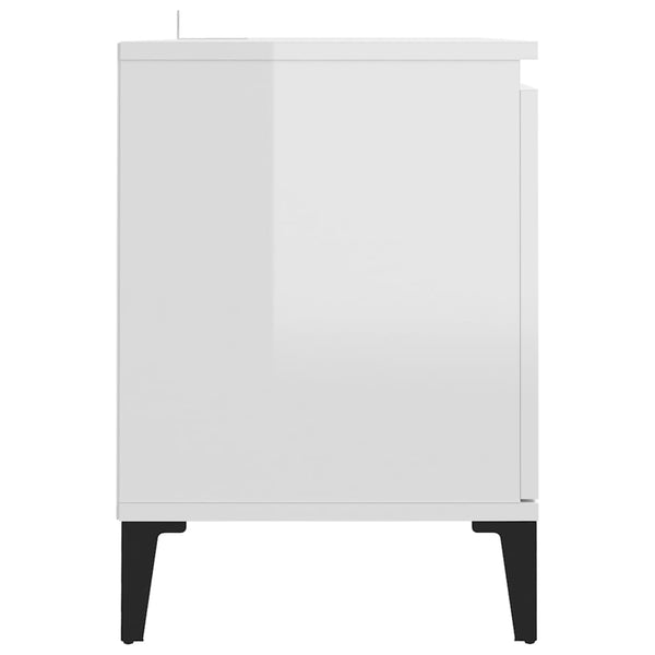 Hochglanz TV-Schrank Weiß 103,5 cm