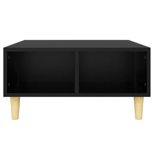 Schwarzer Couchtisch 60x60 cm