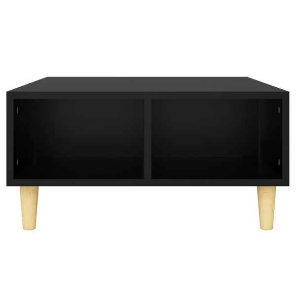 Schwarzer Couchtisch 60x60 cm