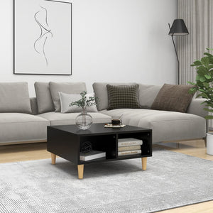 Schwarzer Couchtisch 60x60 cm