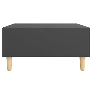 Grauer Couchtisch 60x60 cm