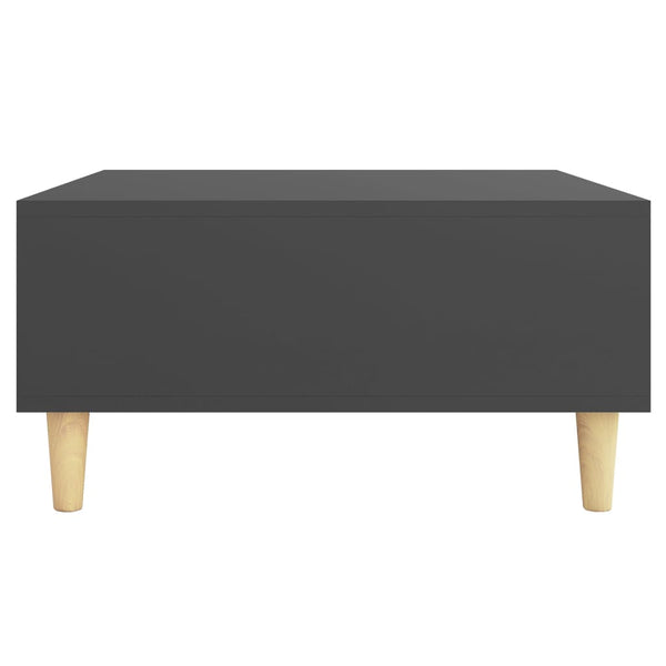 Grauer Couchtisch 60x60 cm