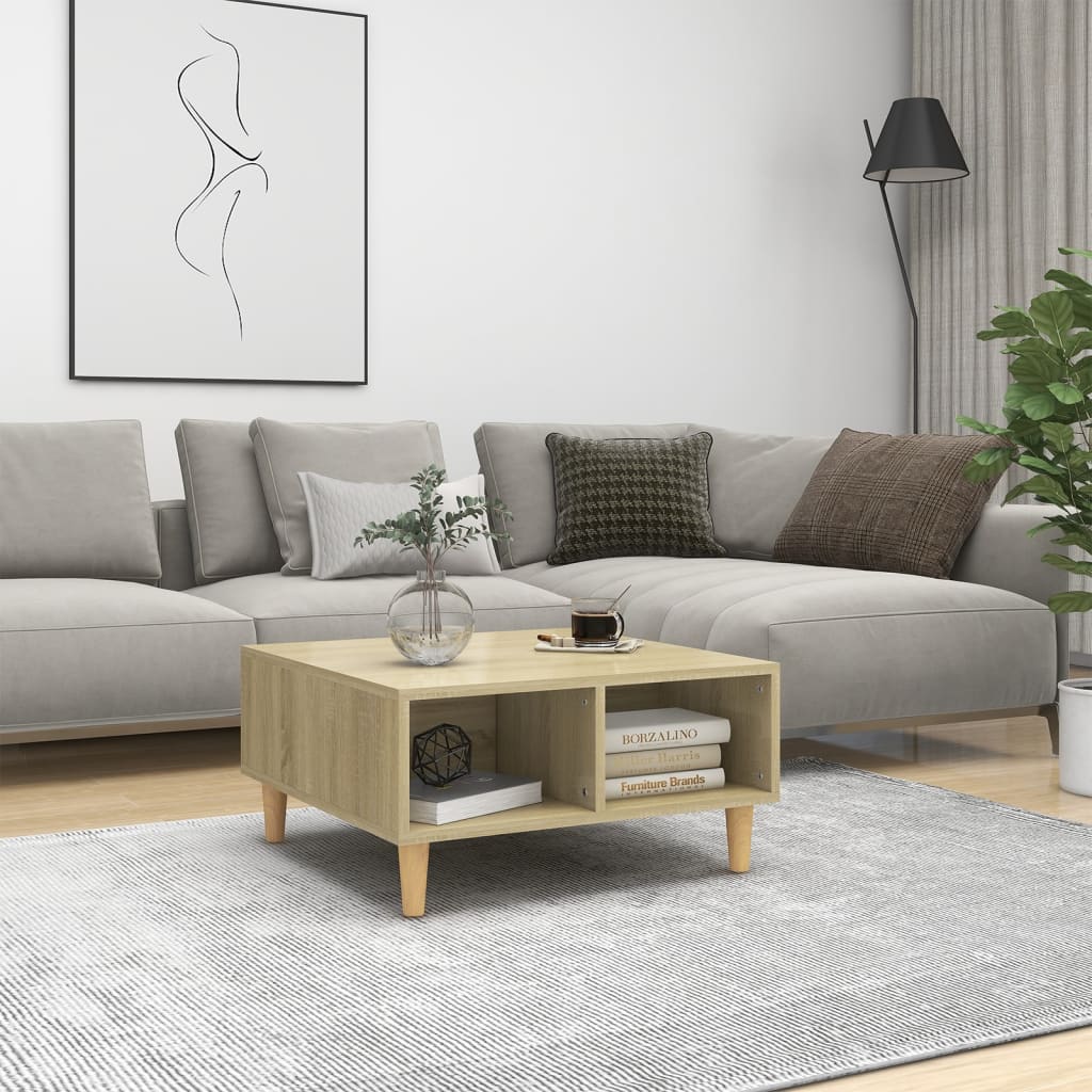 Sonoma Eiche Couchtisch 60x60 cm