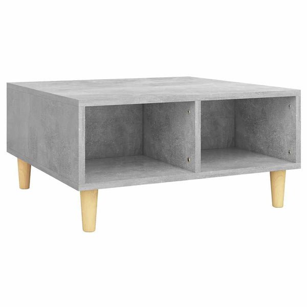 Betongrauer Couchtisch 60x60 cm