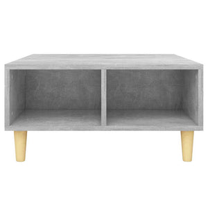 Betongrauer Couchtisch 60x60 cm