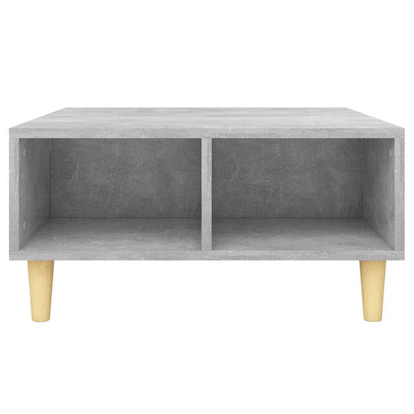 Betongrauer Couchtisch 60x60 cm