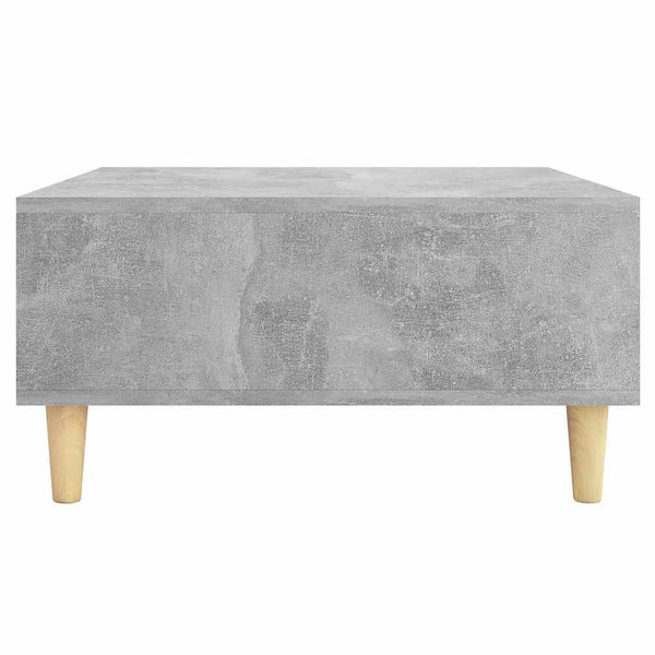 Betongrauer Couchtisch 60x60 cm