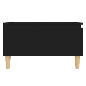 Schwarzer Couchtisch 90x60 cm