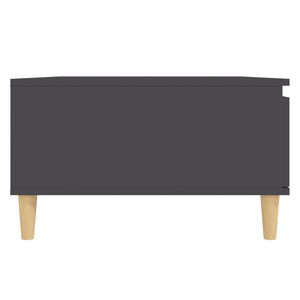 Grauer Couchtisch 90x60 cm