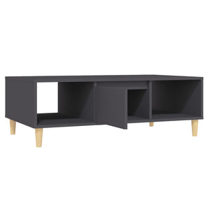 Grauer Couchtisch Holzwerkstoff 103,5 cm