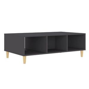 Grauer Couchtisch Holzwerkstoff 103,5 cm