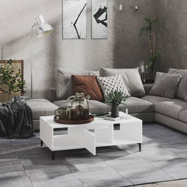 Weißer Couchtisch 103,5 cm